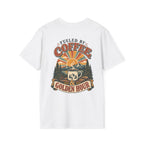 Coffee & Golden Hour T-Shirt — Fueled by Coffee Vintage Outdoor Graphic Tee
