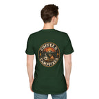 Coffee & Campfires T-Shirt — Vintage Outdoor Camping Graphic Tee