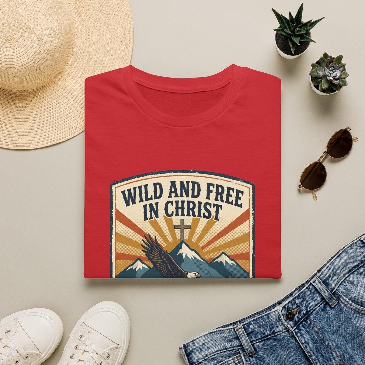 Koszulka Wild & Free in Christ