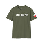 OCHRONA Security Tee – Polish Guard Logo Short Sleeve Shirt