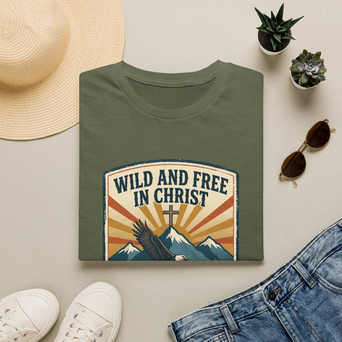 Koszulka Wild & Free in Christ