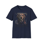Golden Hour Retriever Club T-Shirt — Retro Dog Portrait Tee