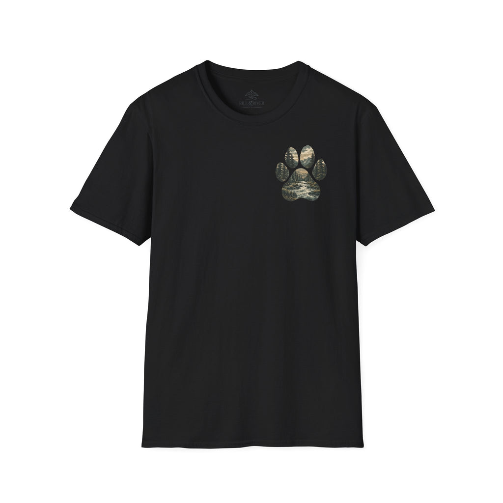 Dog Paw Pocket Tee — "My Best Friend Has Paws" Graphic T-Shirt