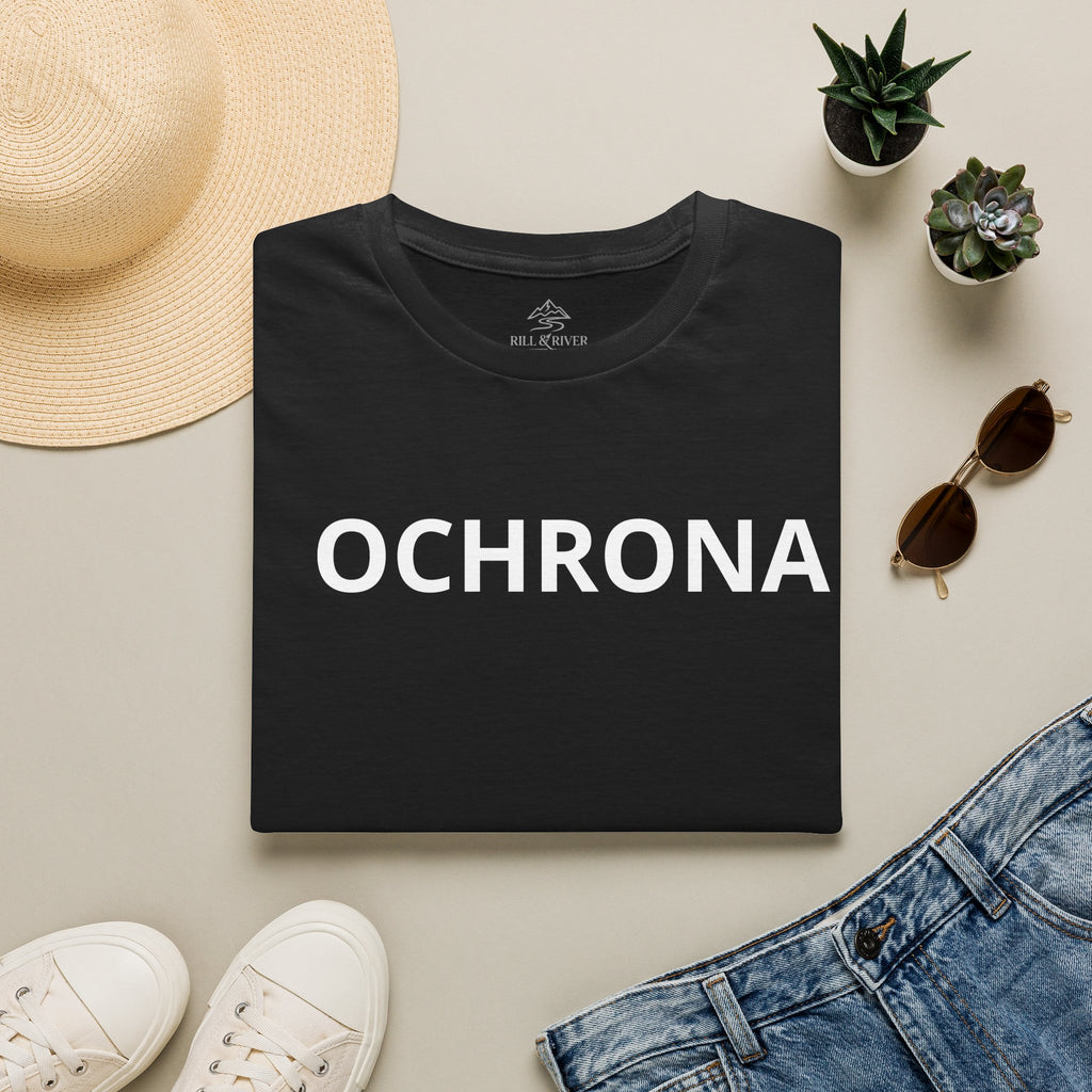 OCHRONA Security Tee – Polish Guard Logo Short Sleeve Shirt