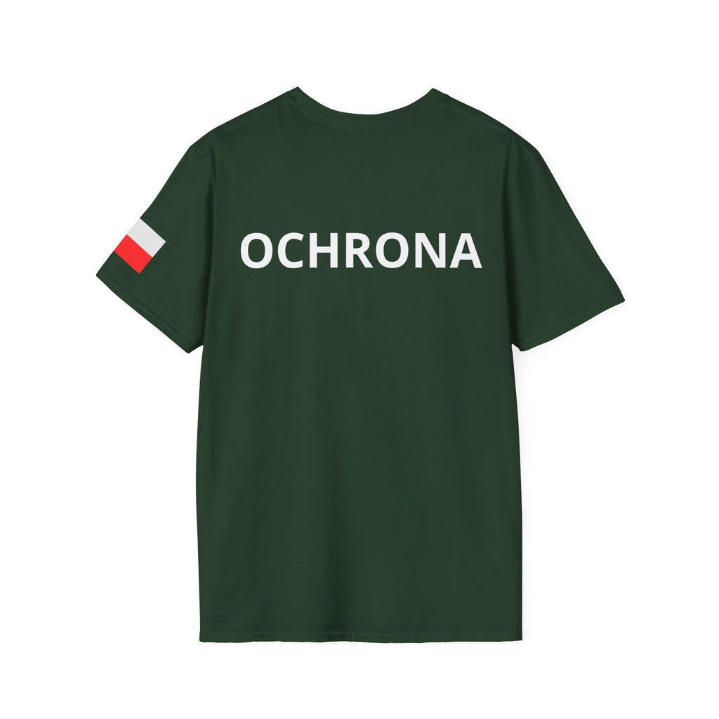OCHRONA Security Tee – Polish Guard Logo Short Sleeve Shirt