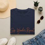 Sip, Wander, Repeat T-Shirt — Scenic Coffee & Mountain Travel Tee