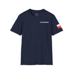 OCHRONA Security T‑Shirt — Polish Flag Sleeve Guard Tee