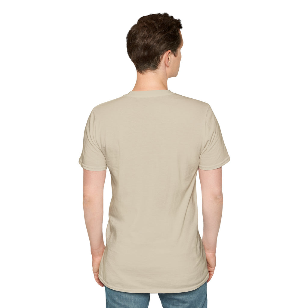 Cabin • Coffee • Calm T-Shirt — Rustic Cabin Coffee Graphic Tee
