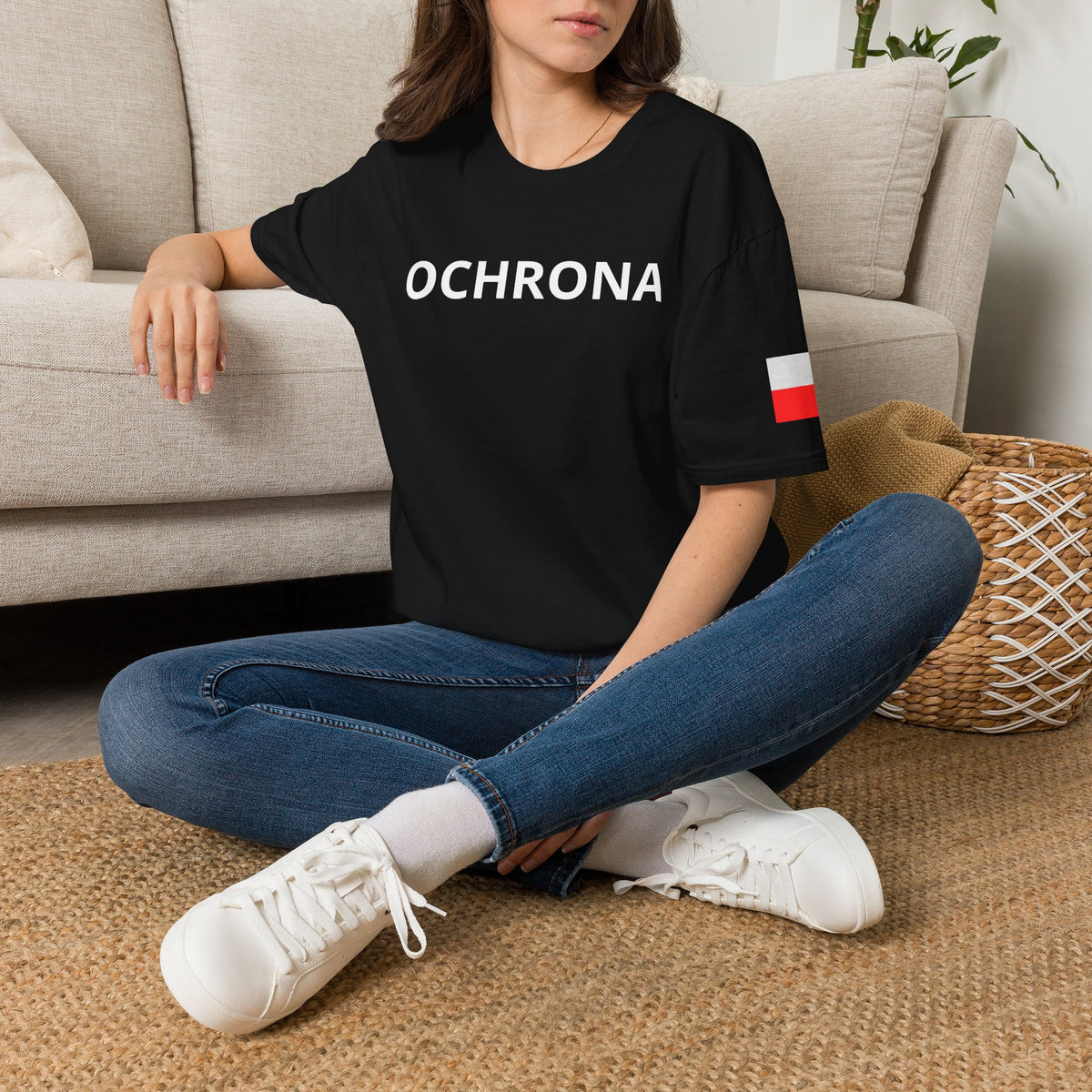 OCHRONA Security Tee – Polish Guard Logo Short Sleeve Shirt