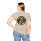 Coffee & Campfires T-Shirt — Vintage Outdoor Camping Graphic Tee