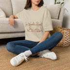 Sip, Wander, Repeat T-Shirt — Scenic Coffee & Mountain Travel Tee