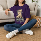 Professional Dog Petter T-Shirt — Cute Golden Retriever Paw Print Tee