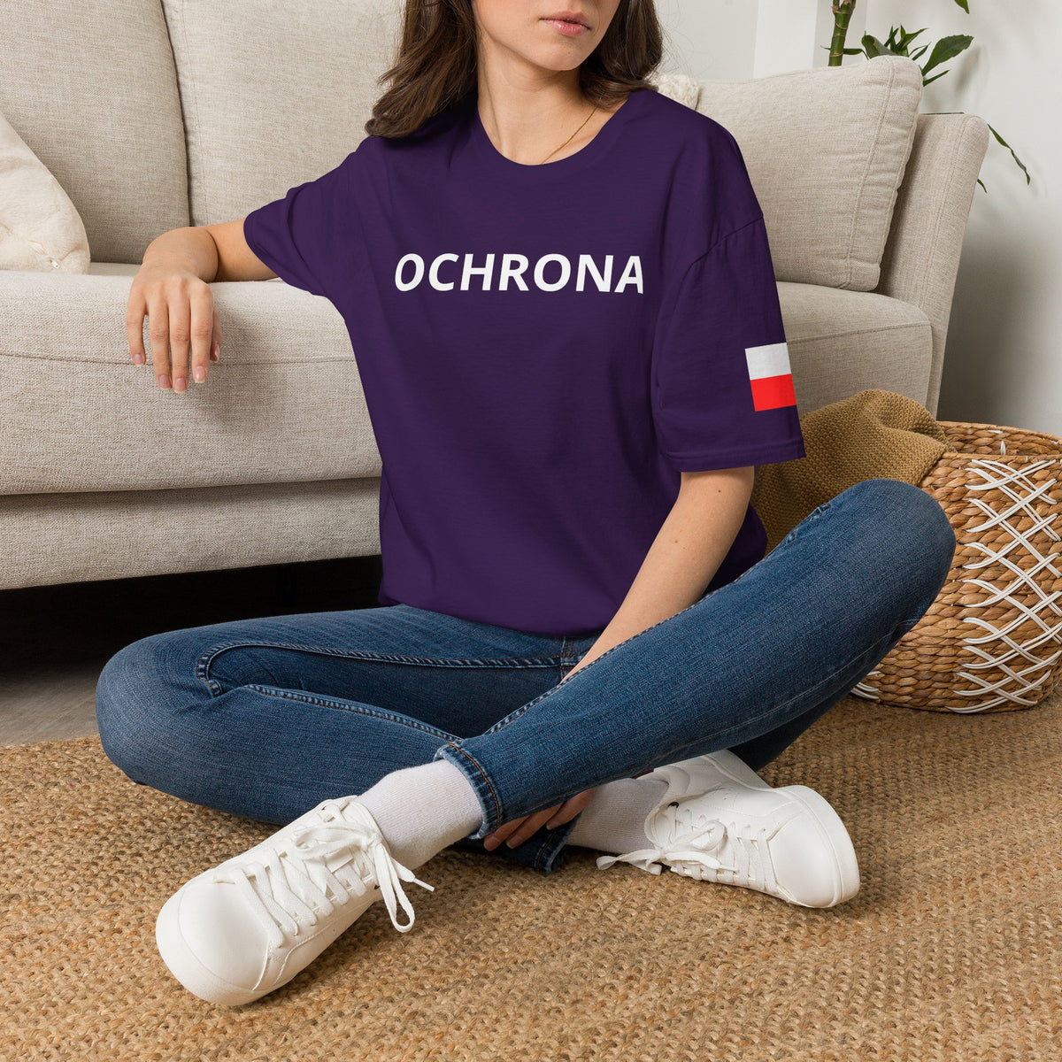OCHRONA Security Tee – Polish Guard Logo Short Sleeve Shirt