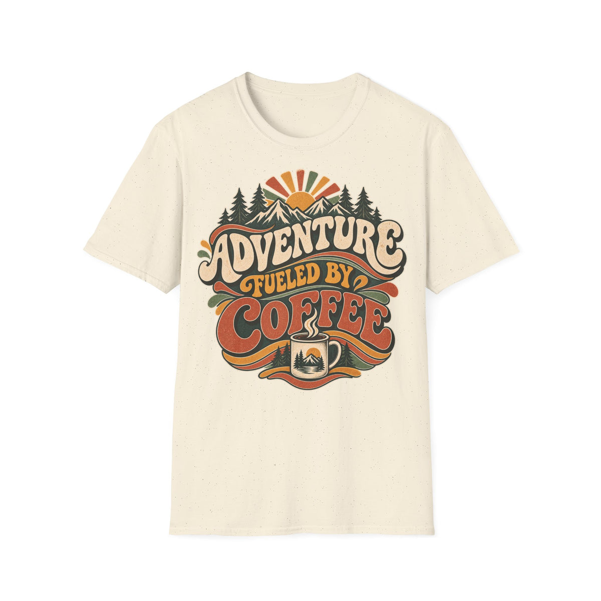 Adventure Fueled by Coffee T-Shirt