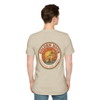 Golden Hour Dog T-Shirt — "Life Is Better With A Golden" Retro Paw Tee