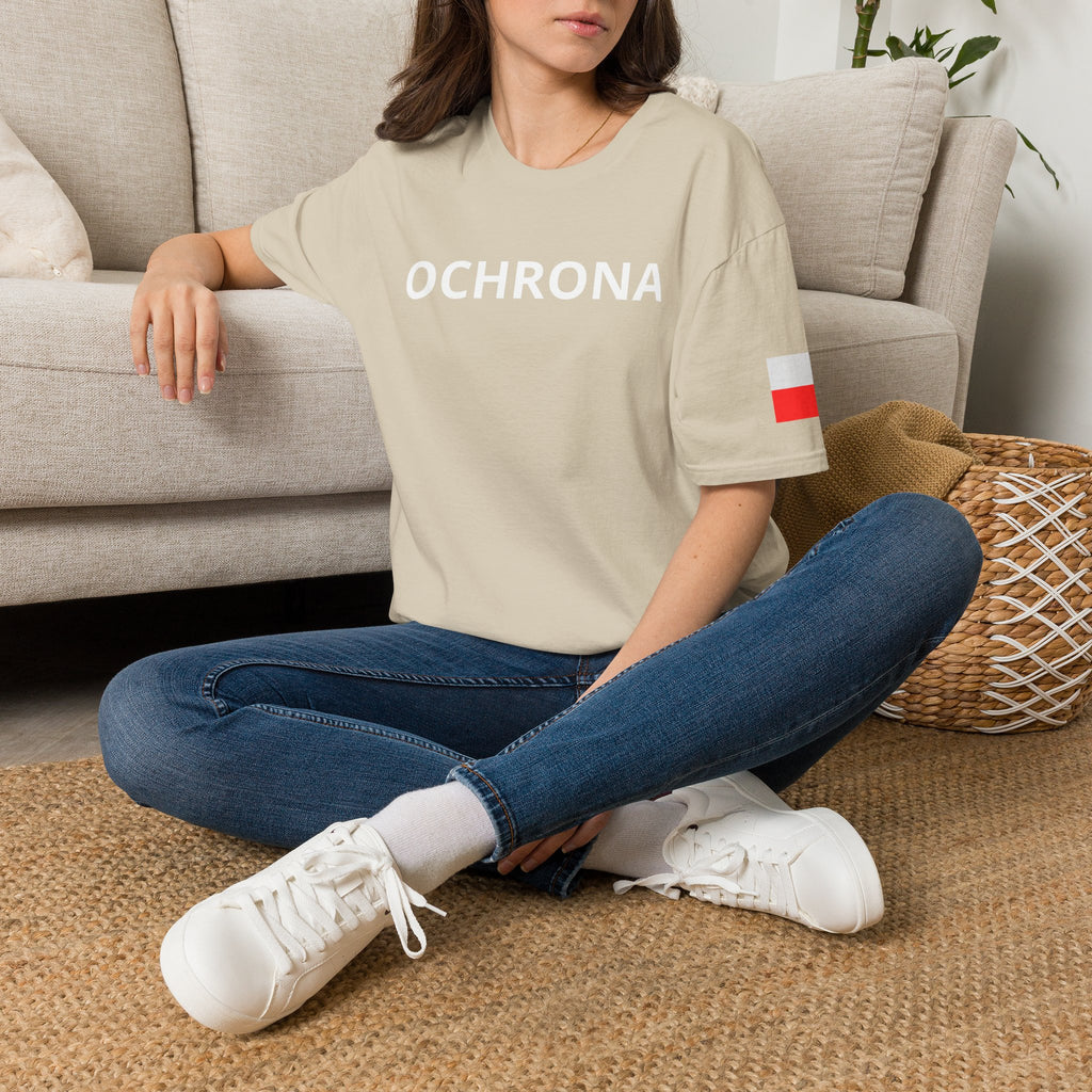 OCHRONA Security Tee – Polish Guard Logo Short Sleeve Shirt