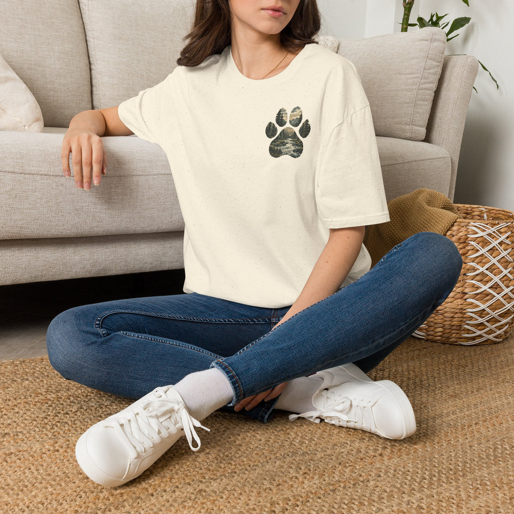Dog Paw Pocket Tee — "My Best Friend Has Paws" Graphic T-Shirt