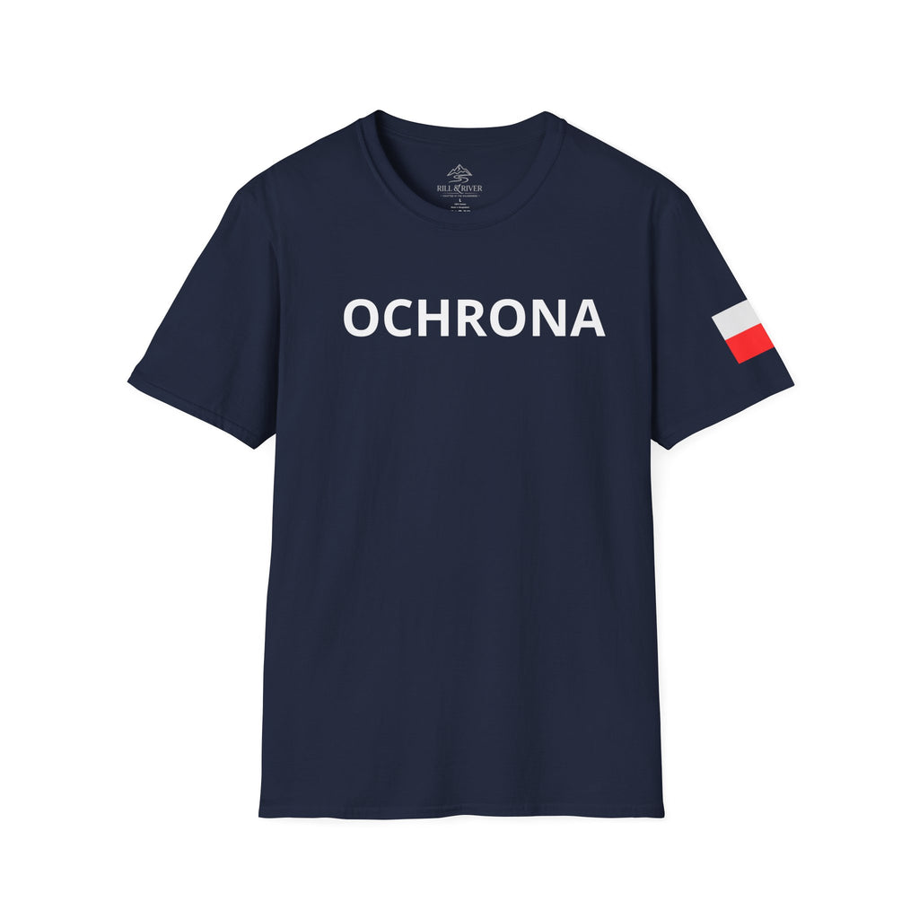 OCHRONA Security Tee – Polish Guard Logo Short Sleeve Shirt