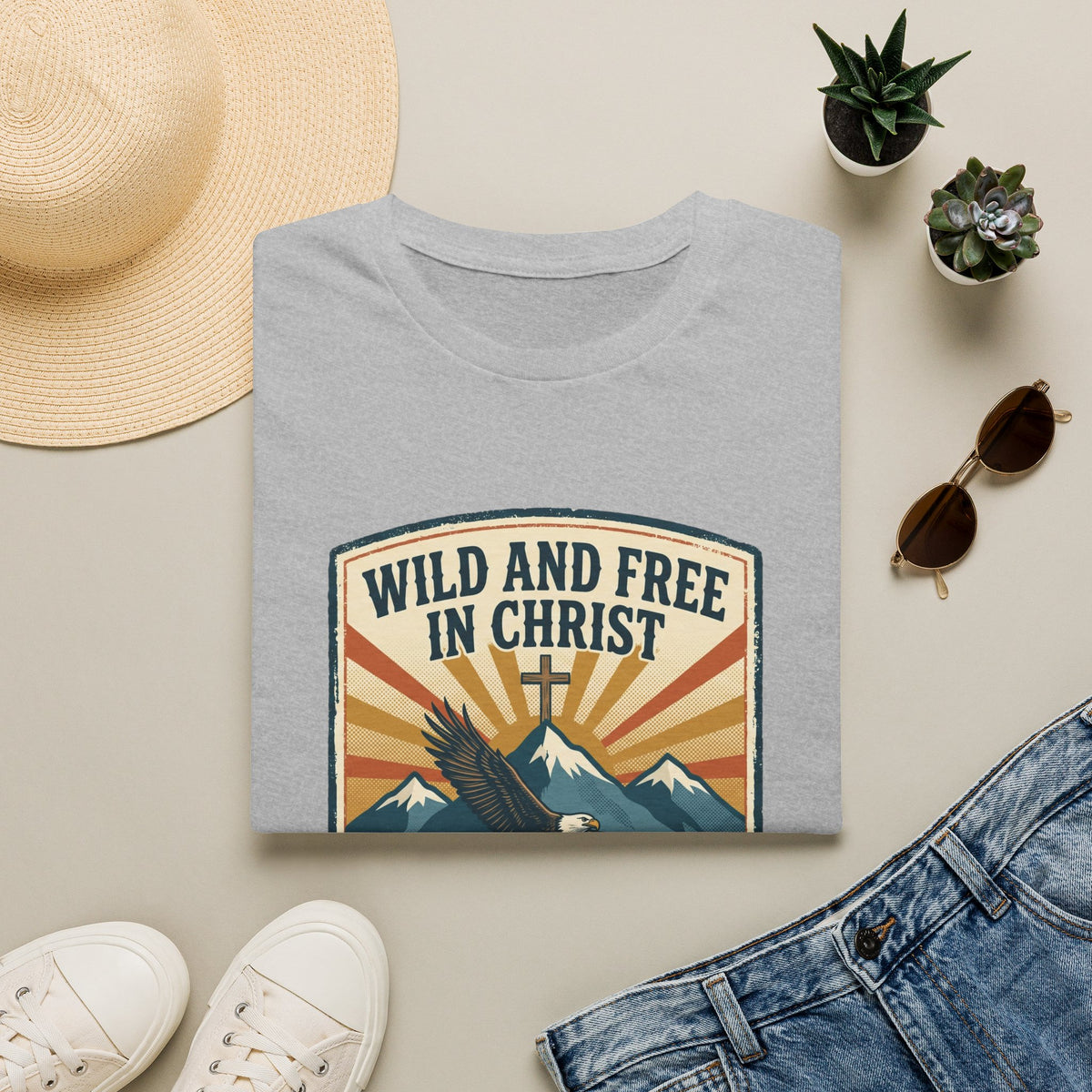 Koszulka Wild & Free in Christ