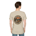 Coffee & Campfires T-Shirt — Vintage Outdoor Camping Graphic Tee