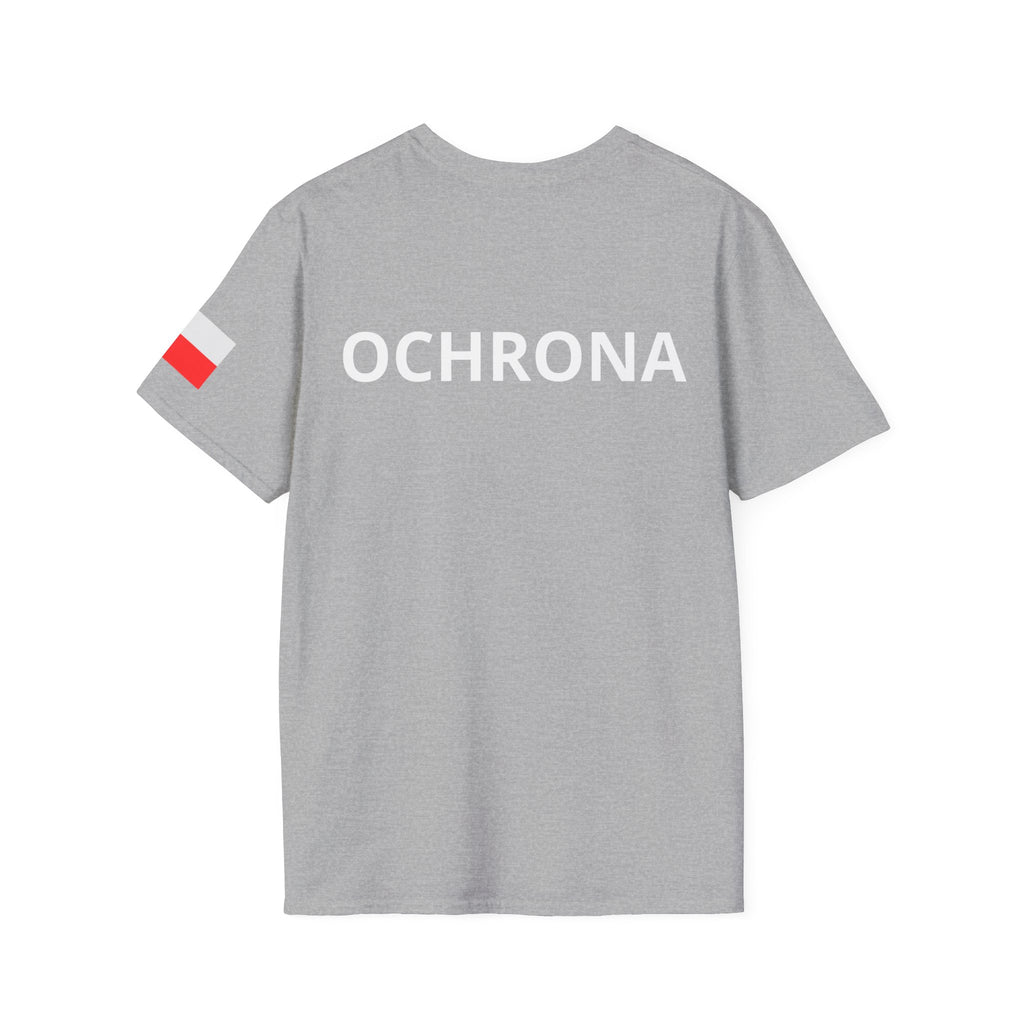 OCHRONA Security Tee – Polish Guard Logo Short Sleeve Shirt