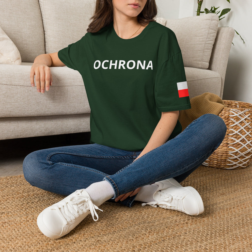 OCHRONA Security Tee – Polish Guard Logo Short Sleeve Shirt