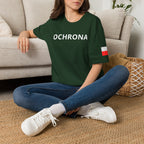 OCHRONA Security Tee – Polish Guard Logo Short Sleeve Shirt