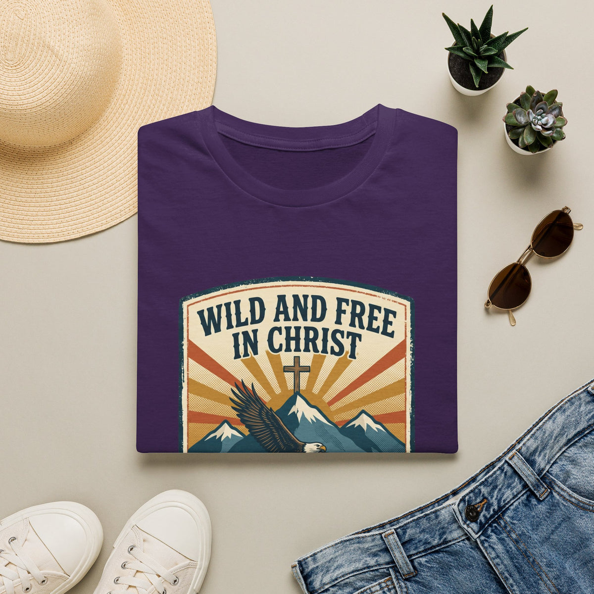 Koszulka Wild & Free in Christ
