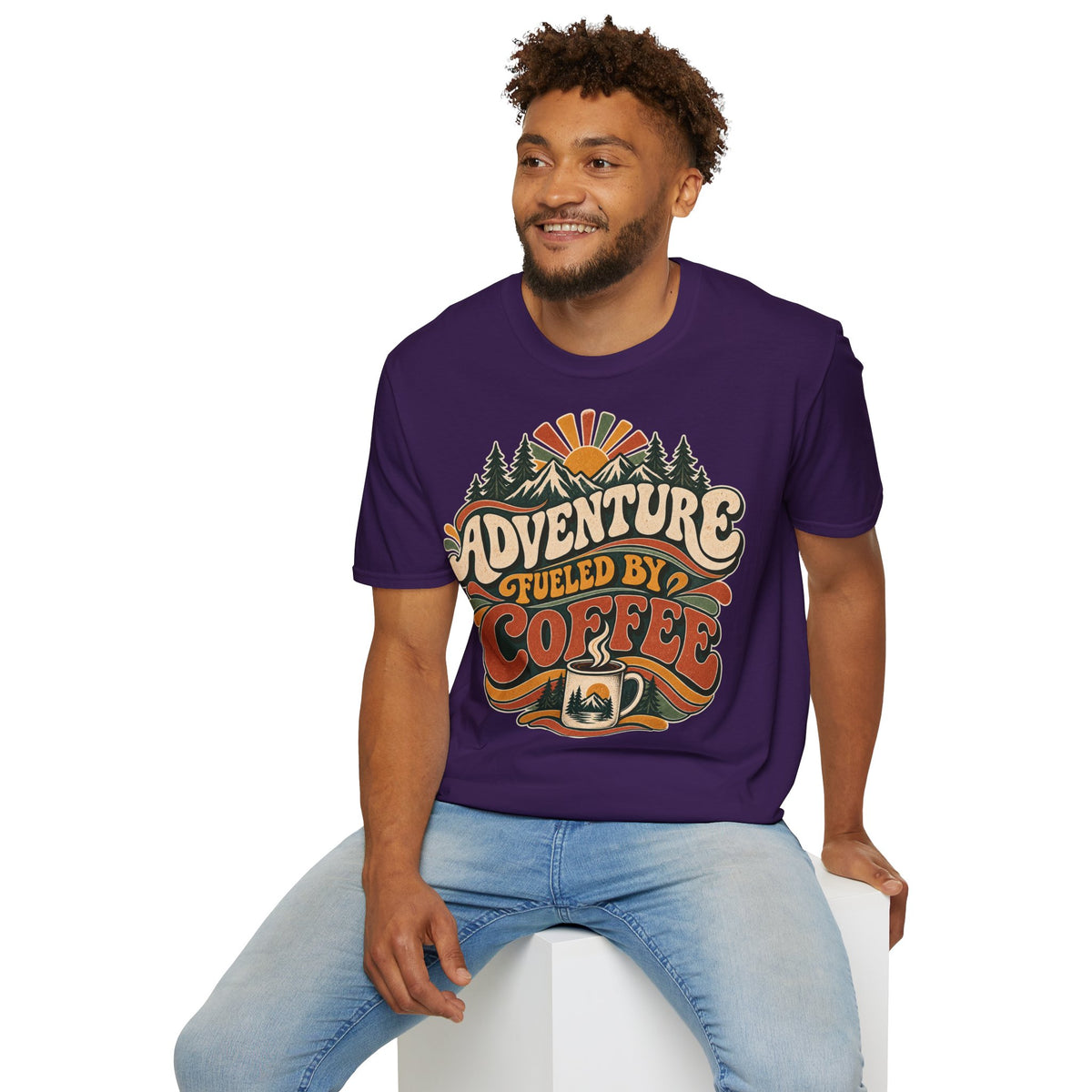 Adventure Fueled by Coffee T-Shirt