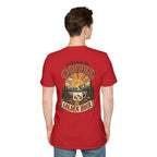 Coffee & Golden Hour T-Shirt — Fueled by Coffee Vintage Outdoor Graphic Tee