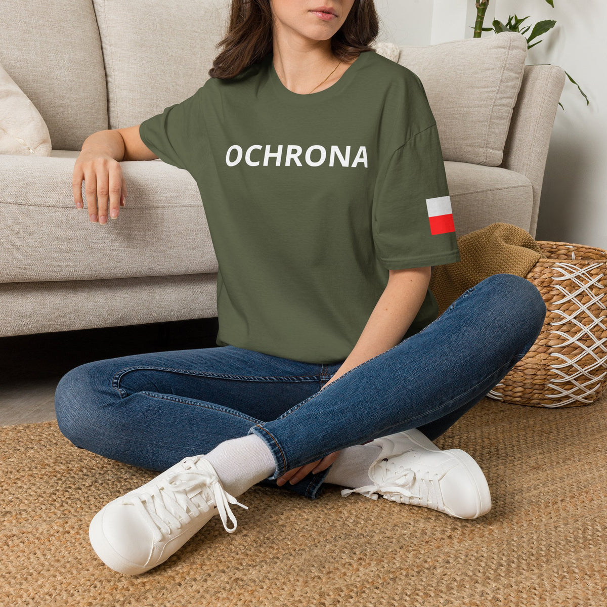 OCHRONA Security Tee – Polish Guard Logo Short Sleeve Shirt