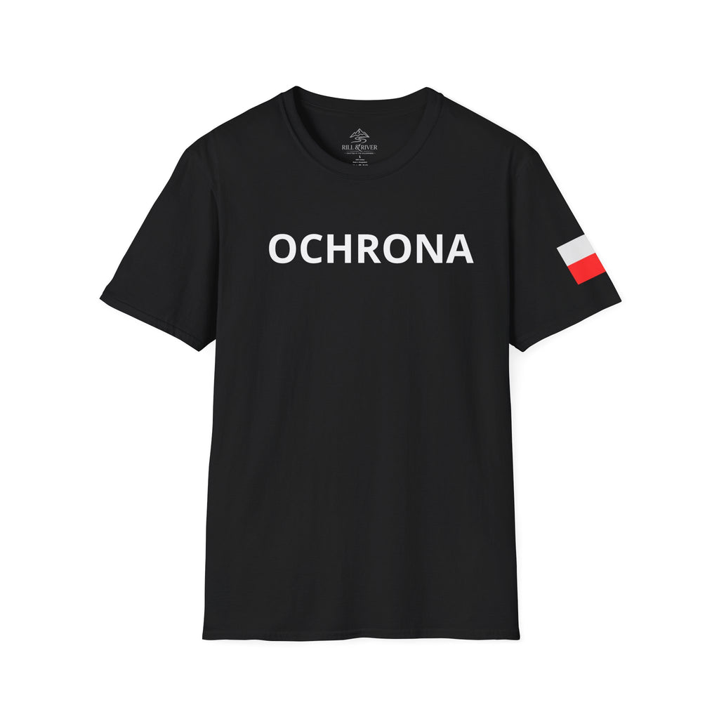OCHRONA Security Tee – Polish Guard Logo Short Sleeve Shirt