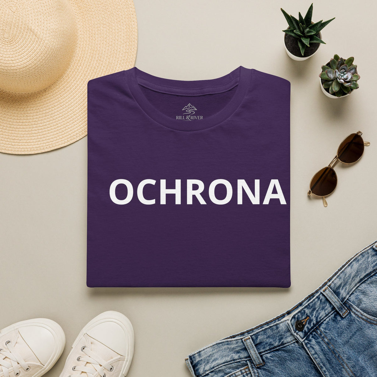OCHRONA Security Tee – Polish Guard Logo Short Sleeve Shirt