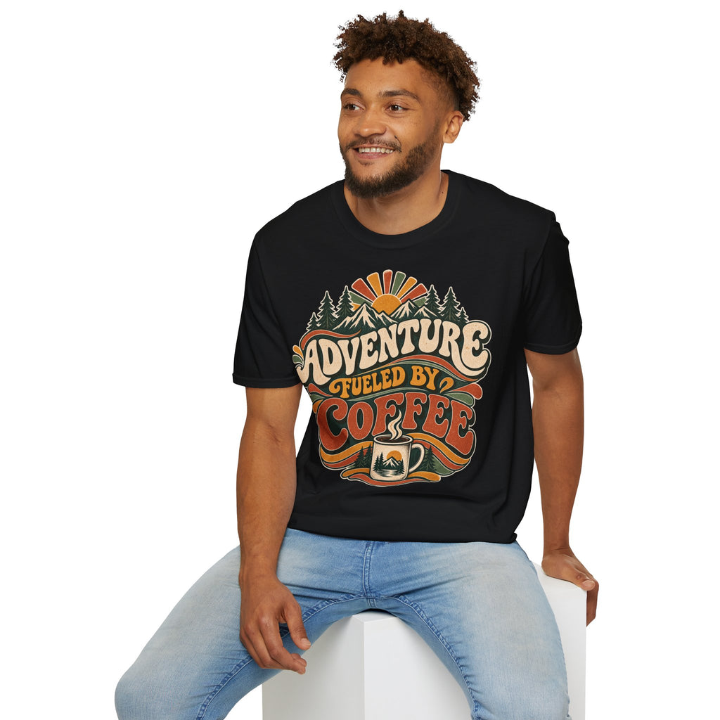 Adventure Fueled by Coffee T-Shirt