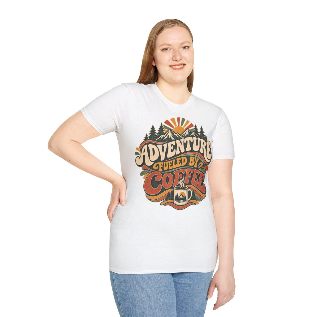 Adventure Fueled by Coffee T-Shirt