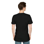 Cabin • Coffee • Calm T-Shirt — Rustic Cabin Coffee Graphic Tee