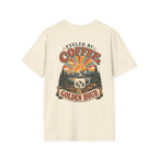 Coffee & Golden Hour T-Shirt — Fueled by Coffee Vintage Outdoor Graphic Tee