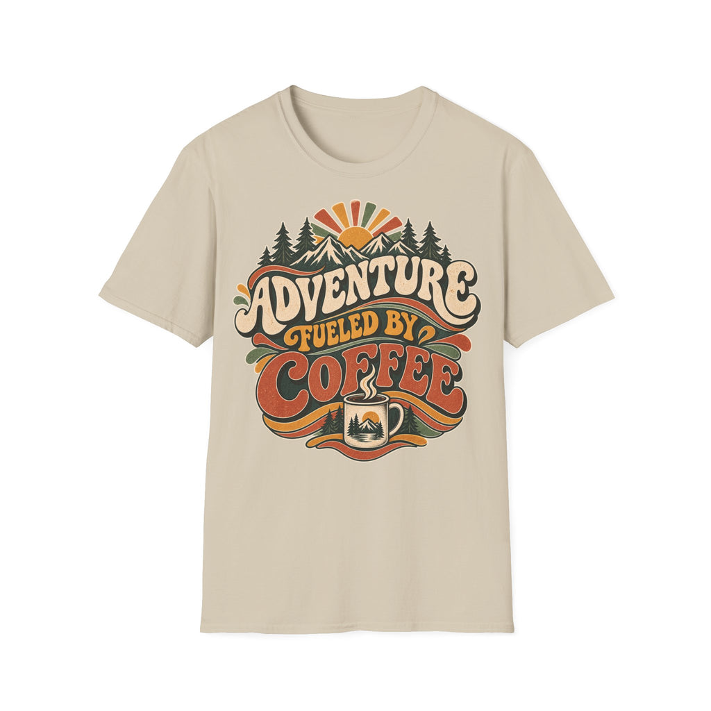 Adventure Fueled by Coffee T-Shirt
