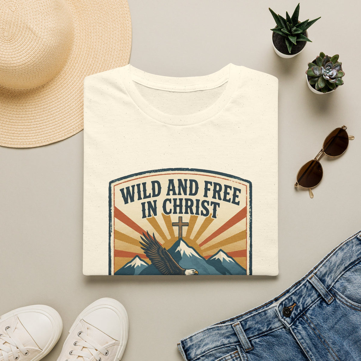 Koszulka Wild & Free in Christ