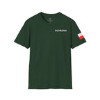 OCHRONA Security T‑Shirt — Polish Flag Sleeve Guard Tee