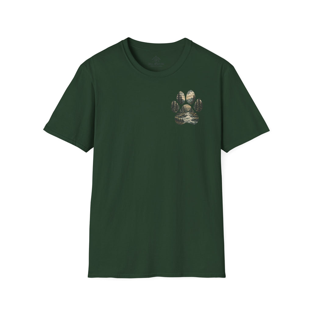 Dog Paw Pocket Tee — "My Best Friend Has Paws" Graphic T-Shirt