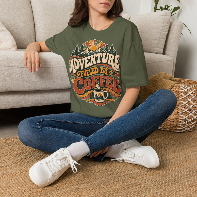 Adventure Fueled by Coffee T-Shirt