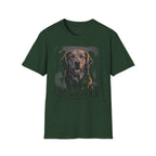 Golden Hour Retriever Club T-Shirt — Retro Dog Portrait Tee