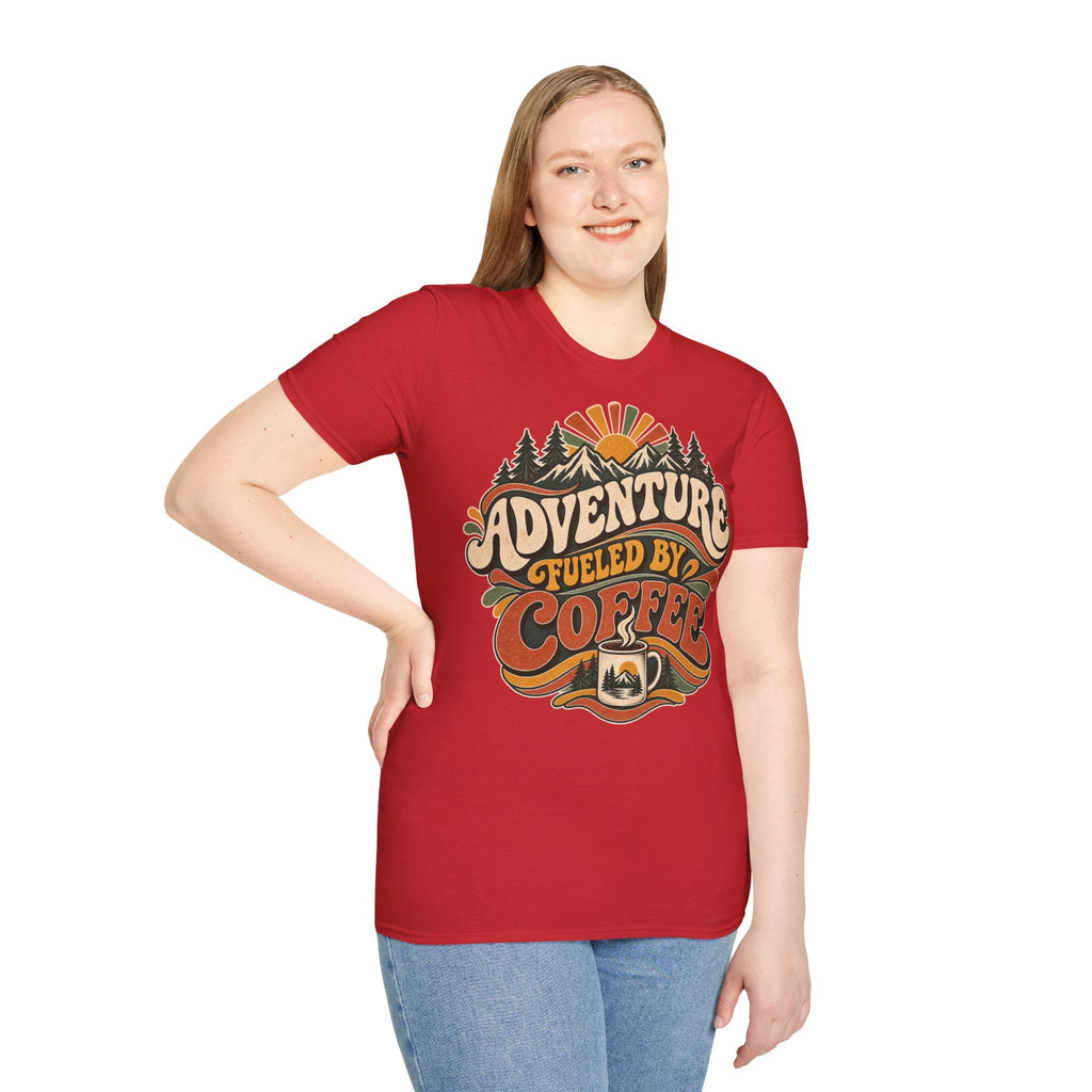 Adventure Fueled by Coffee T-Shirt