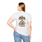 But First Coffee & Trails T-Shirt — Outdoor Coffee Lover Graphic Tee