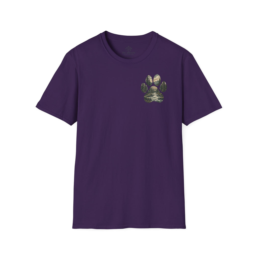 Dog Paw Pocket Tee — "My Best Friend Has Paws" Graphic T-Shirt