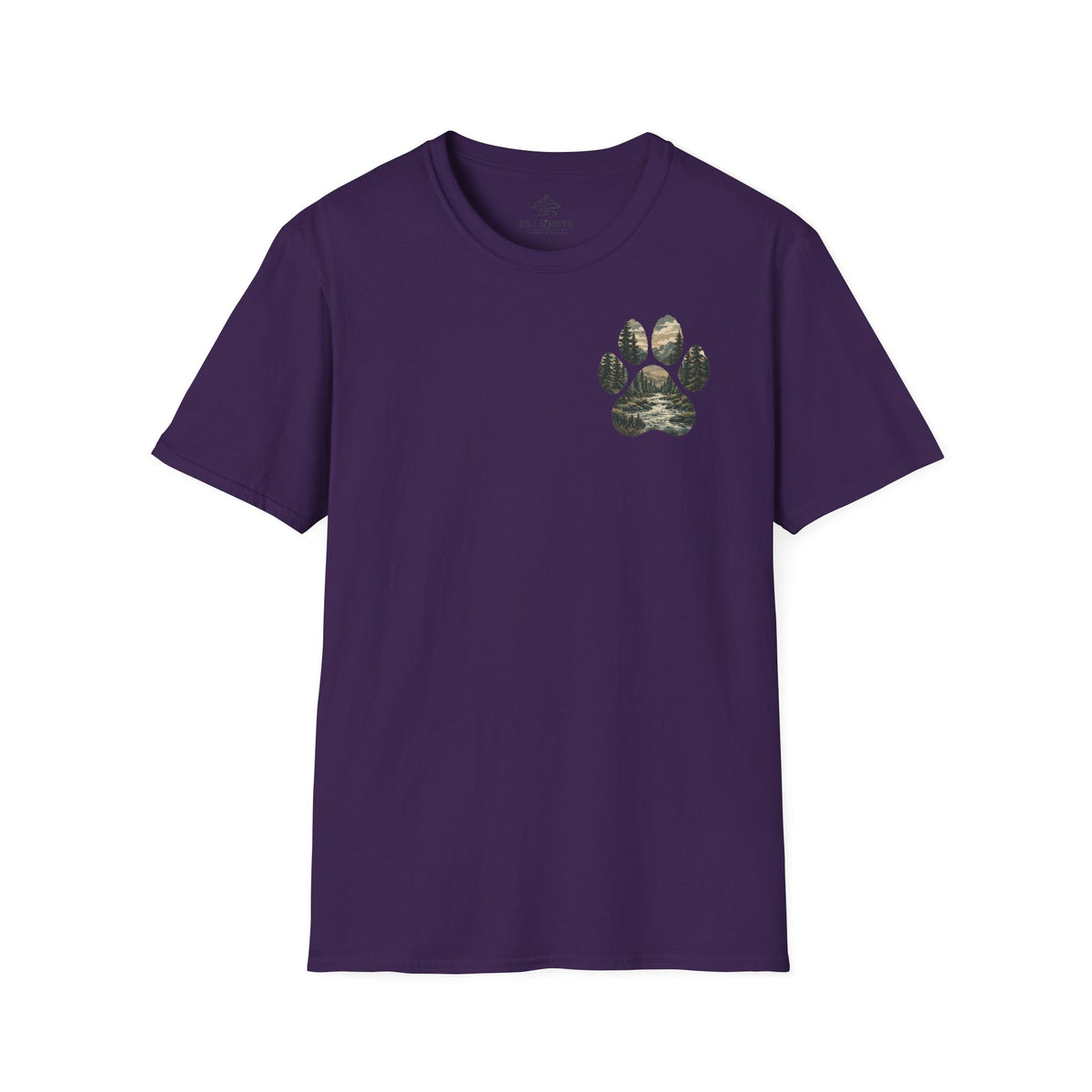Dog Paw Pocket Tee — "My Best Friend Has Paws" Graphic T-Shirt
