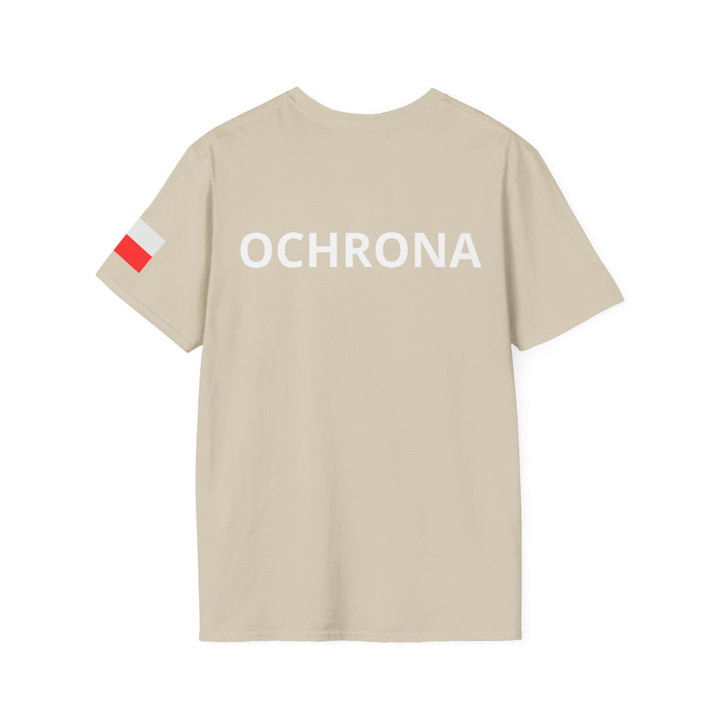 OCHRONA Security Tee – Polish Guard Logo Short Sleeve Shirt