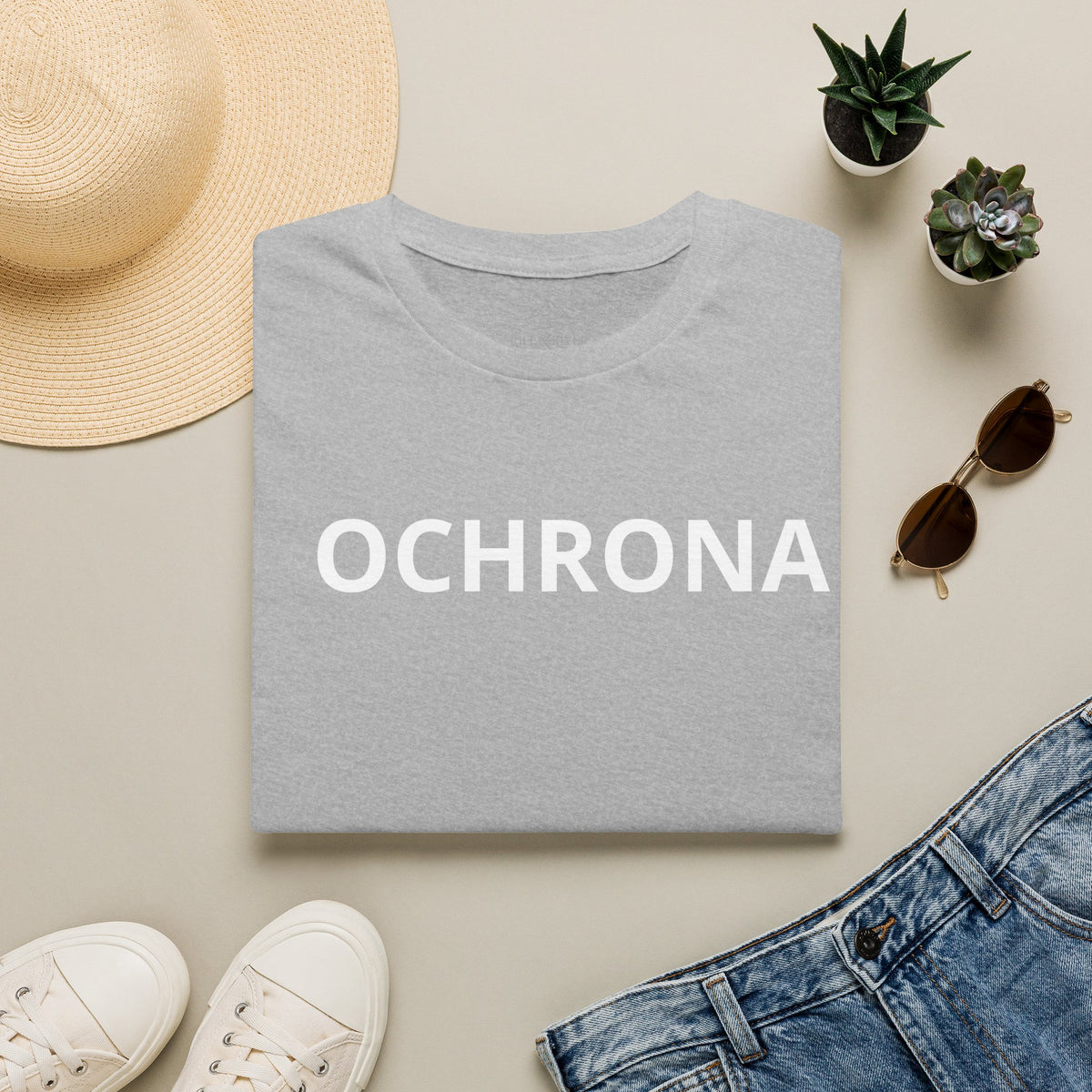 OCHRONA Security Tee – Polish Guard Logo Short Sleeve Shirt