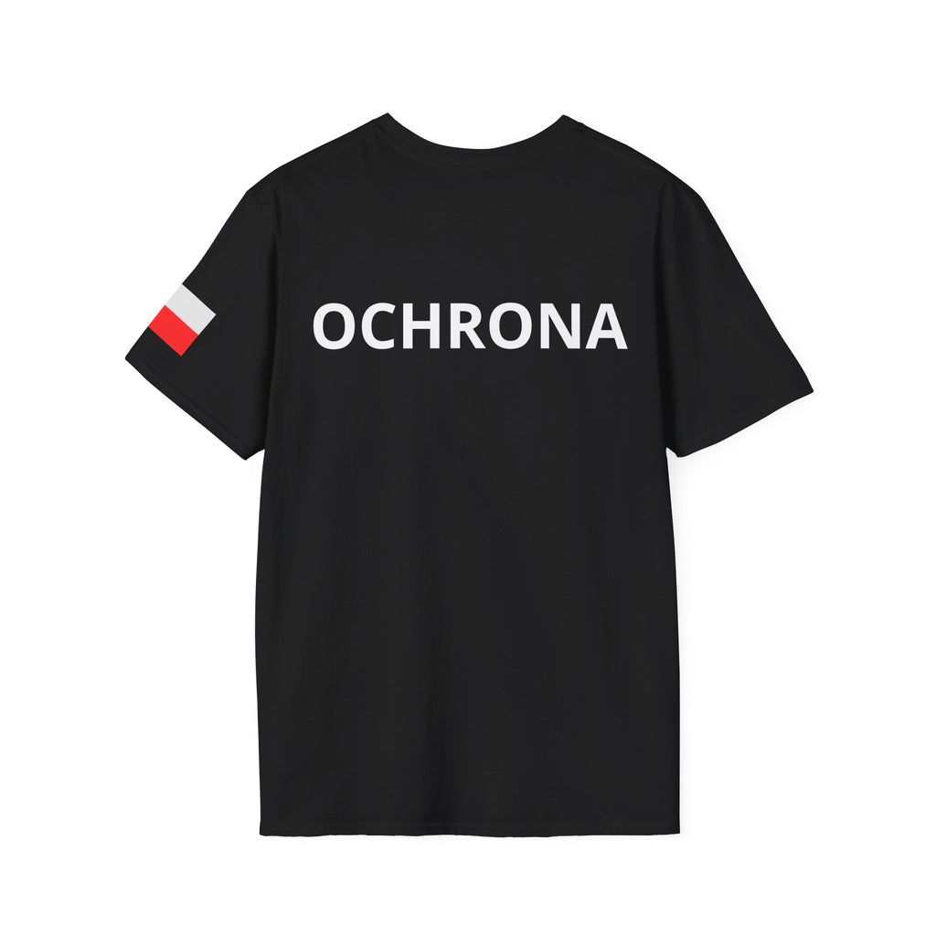OCHRONA Security Tee – Polish Guard Logo Short Sleeve Shirt